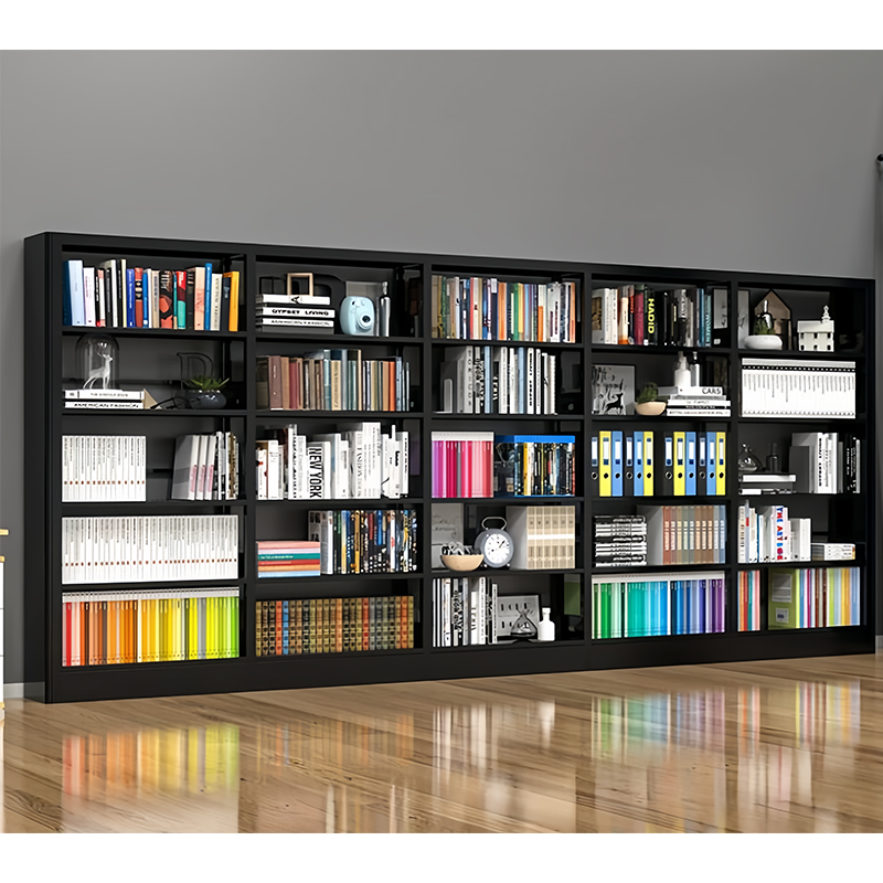 Steel And Wood Bookshelf