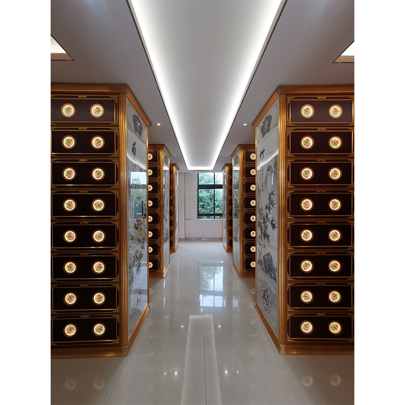 Urn Storage Rack